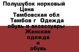 Полушубок норковый ! › Цена ­ 20 000 - Тамбовская обл., Тамбов г. Одежда, обувь и аксессуары » Женская одежда и обувь   